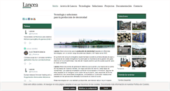 Desktop Screenshot of lancea.es